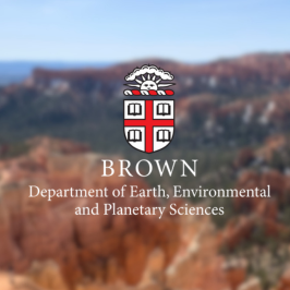 Brown Department of Earth, Environmental and Planetary Sciences