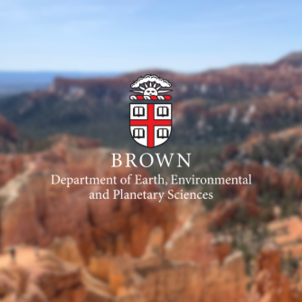 Brown Department of Earth, Environmental and Planetary Sciences