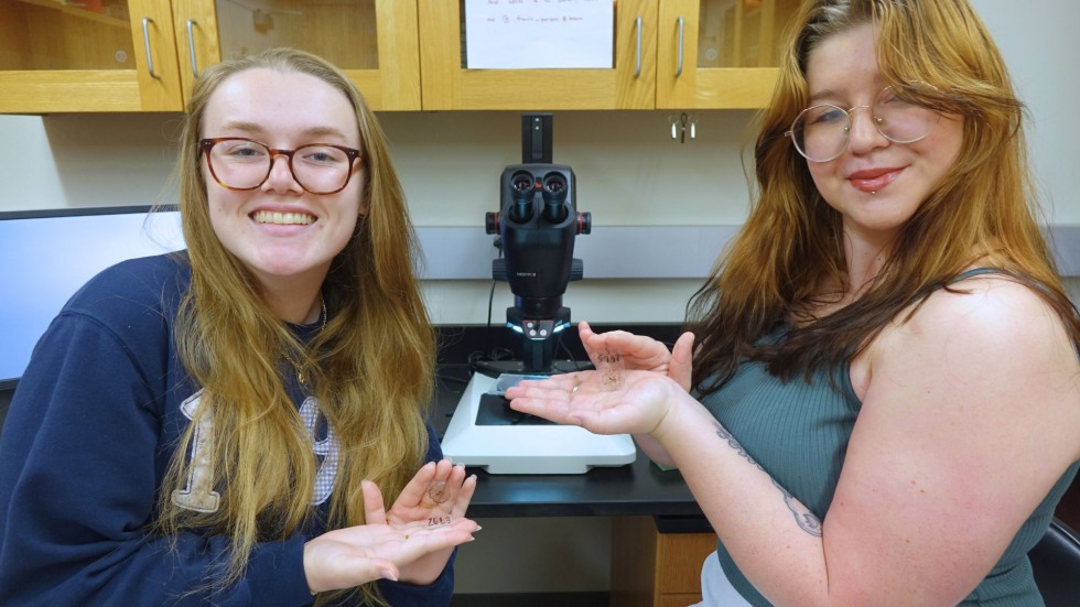 Elizabeth Brummit and Morgan Rafferty
